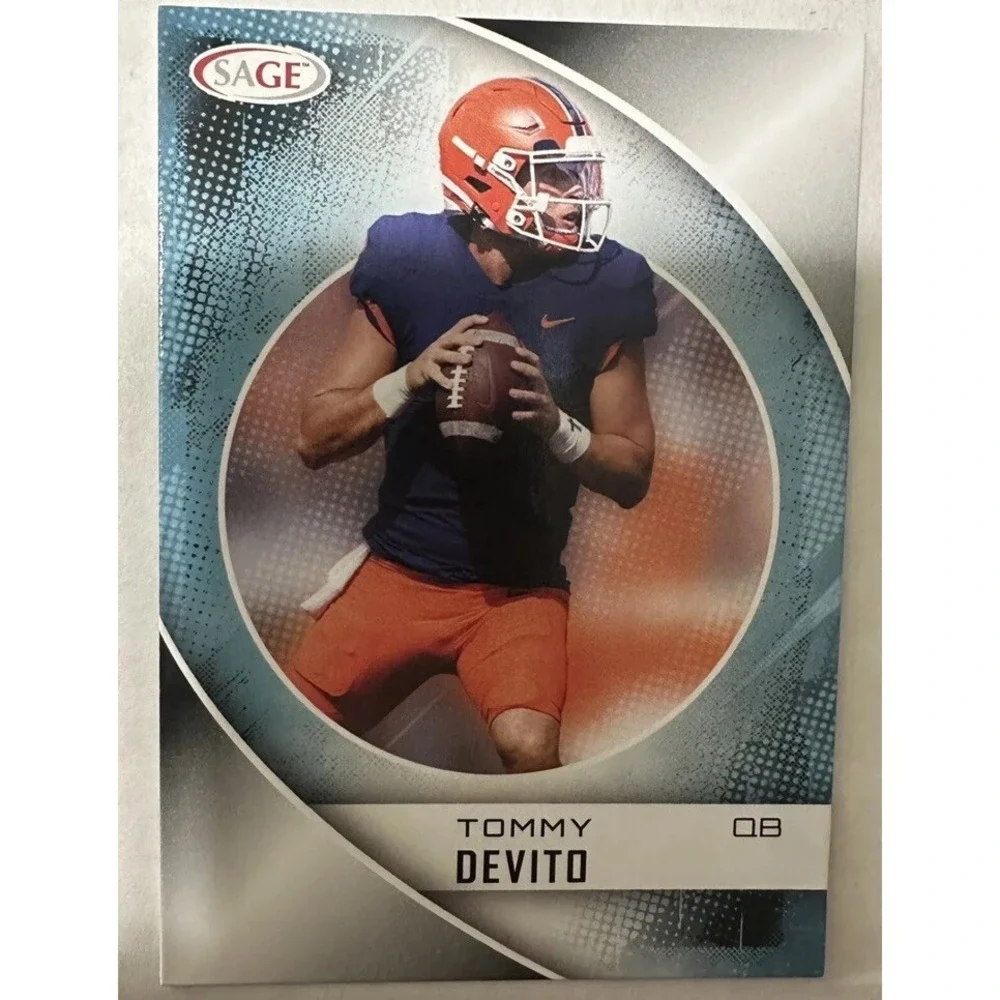 2023 Sage TOMMY‎ DEVITO Rookie Card RC, Card #72, New York Giants